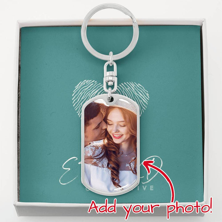 Photo Tag Keychain