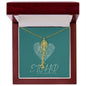 Birth Flower name necklace
