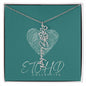 Birth Flower name necklace