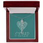 Birth Flower name necklace