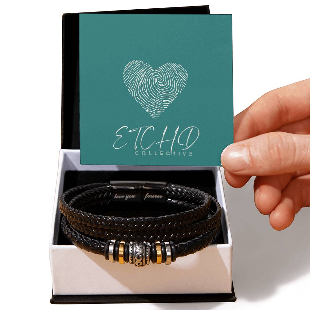 Men's Love you forever bracelet