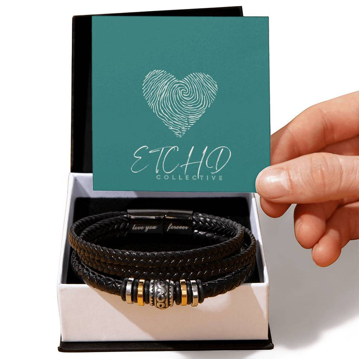 Men's Love you forever bracelet