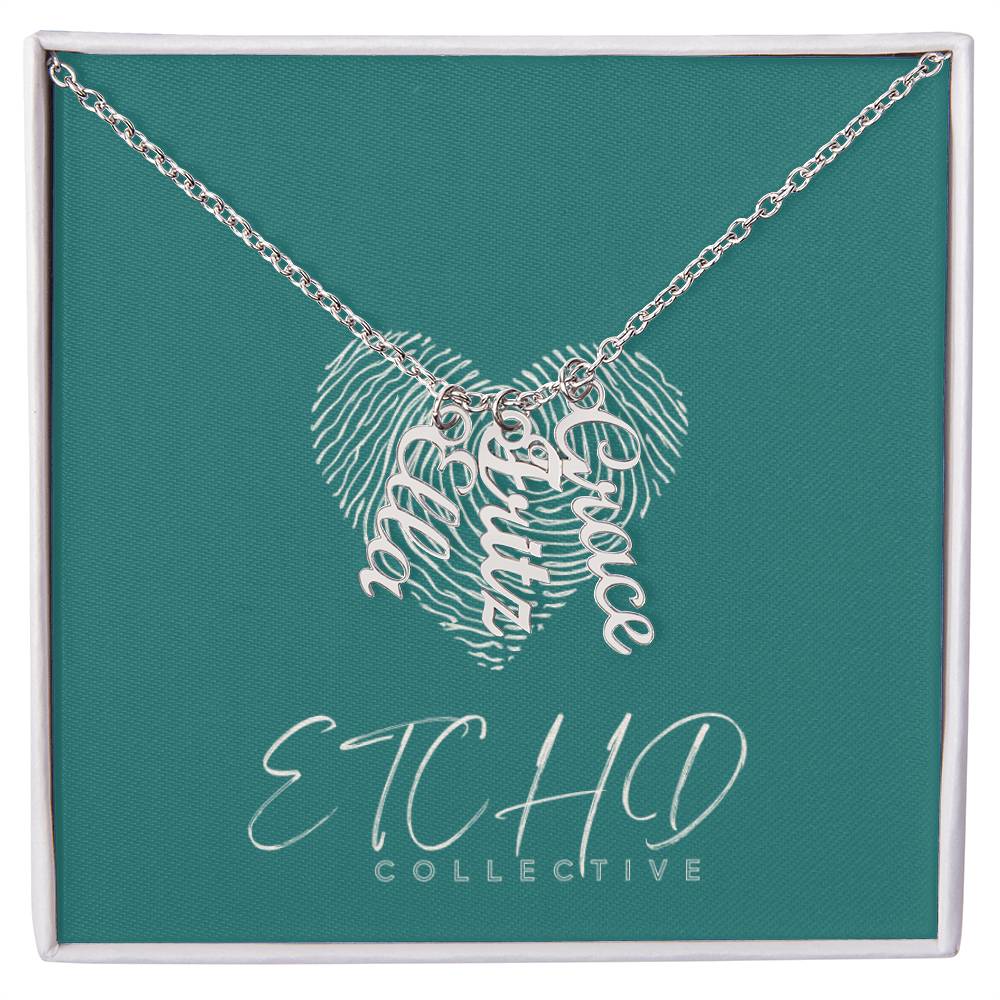 Signature Style Multiple Name Necklace