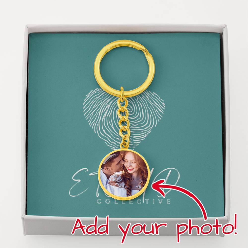 Photo Pendant Keychain