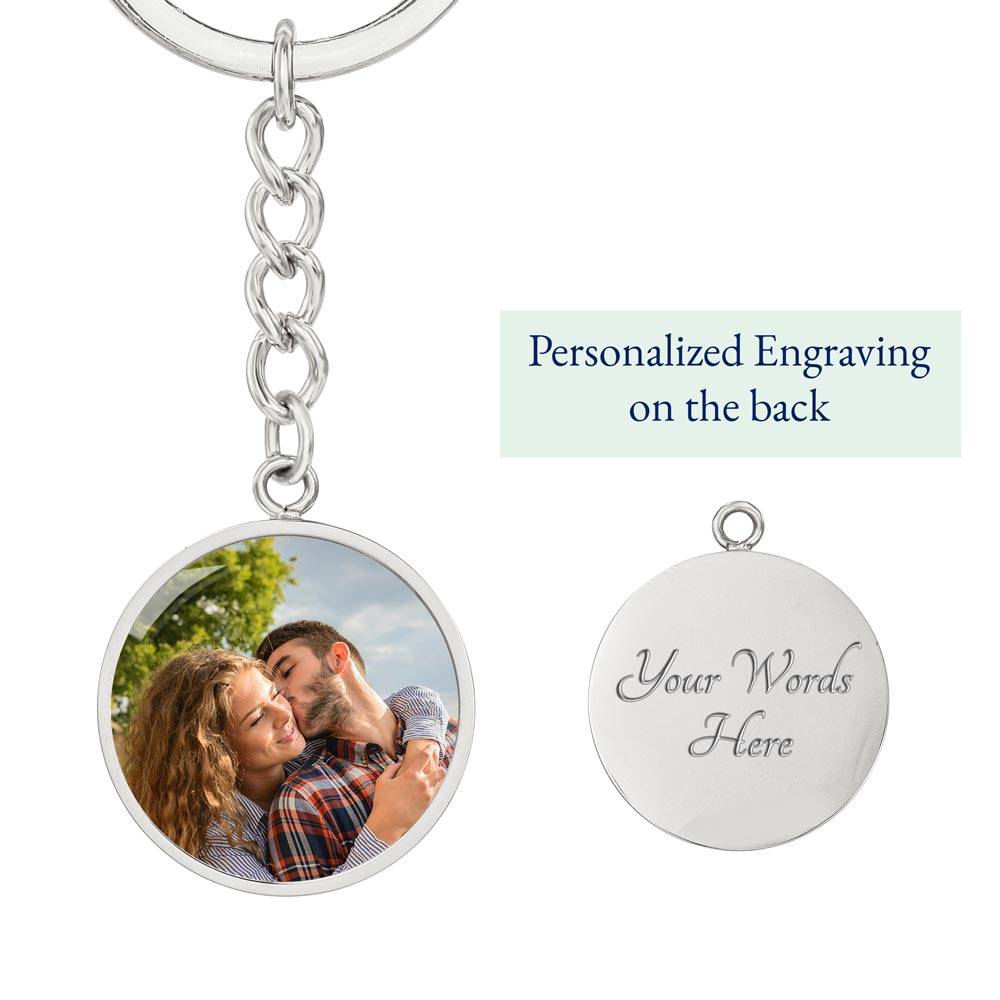 Photo Pendant Keychain