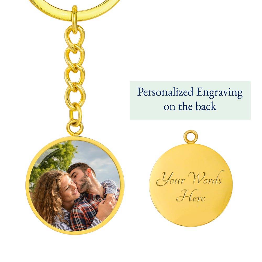 Photo Pendant Keychain