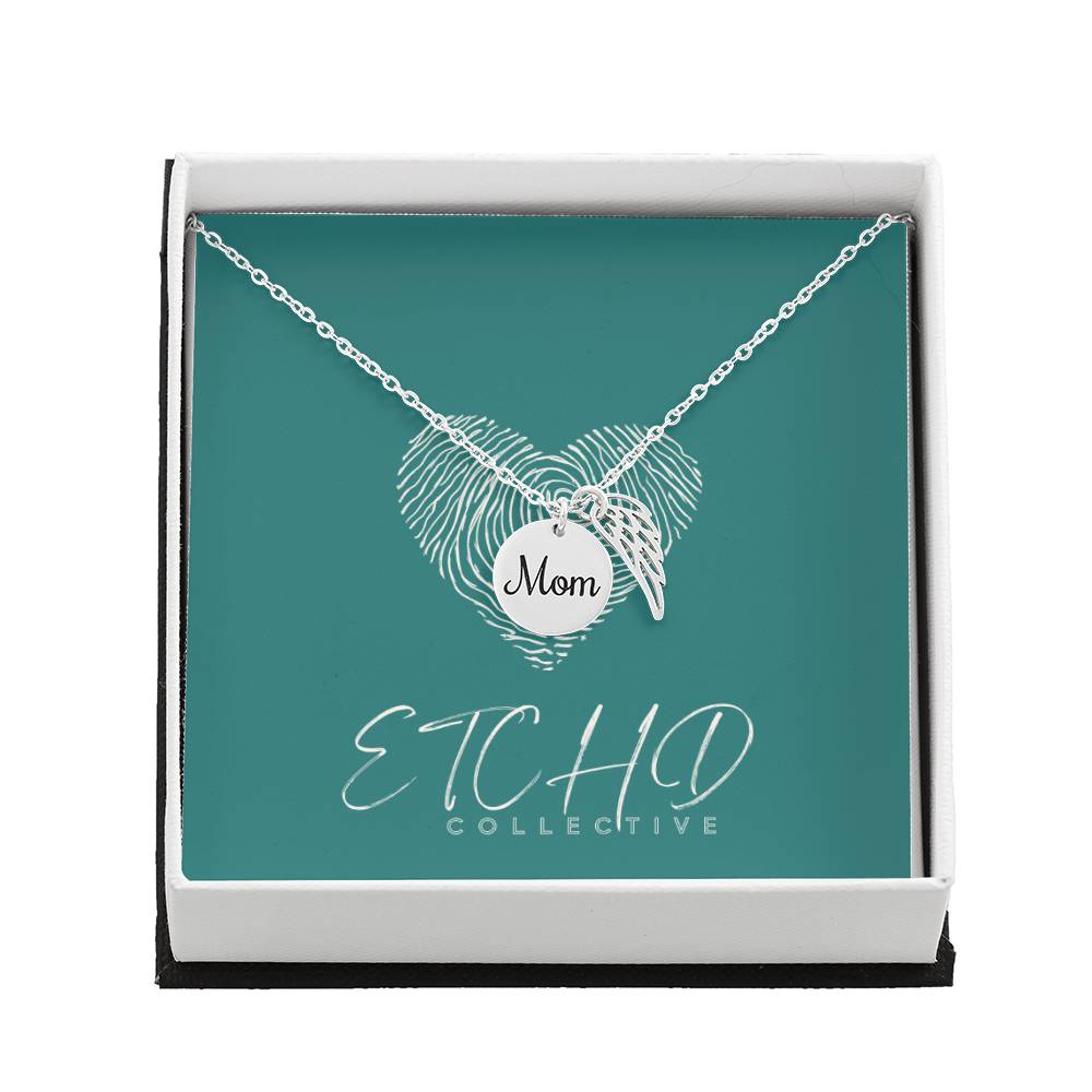 Memorial necklace Mom
